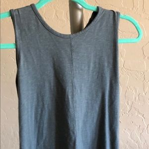 Blue tank top